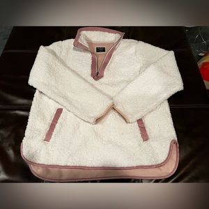 Abercrombie and Fitch Sherpa Quarter Zipper